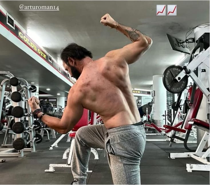 Fotografía de después de un proceso de entrenamiento.