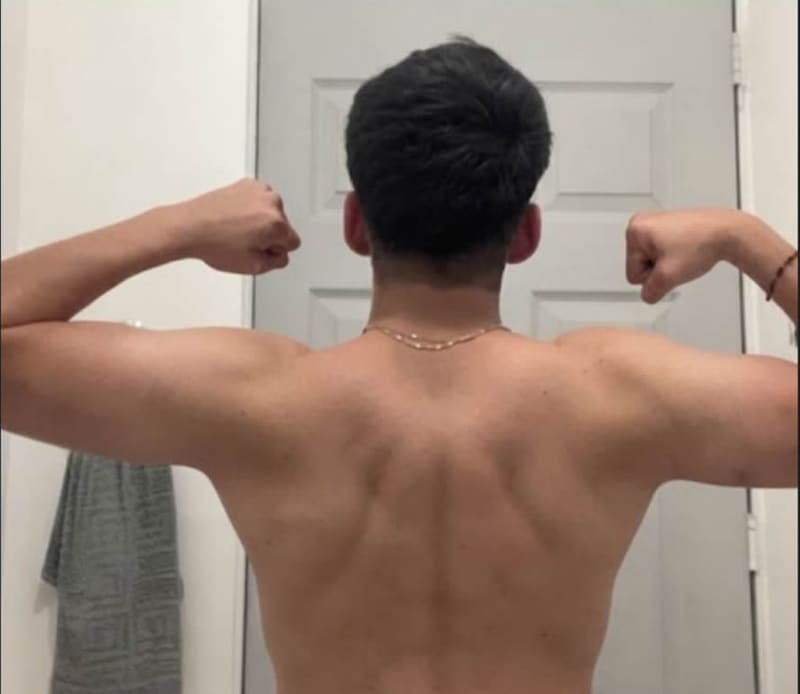 Fotografía de después de un proceso de entrenamiento.