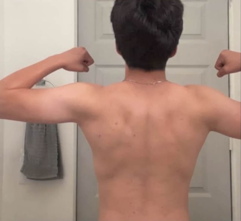 Fotografía de antes de un proceso de entrenamiento.
