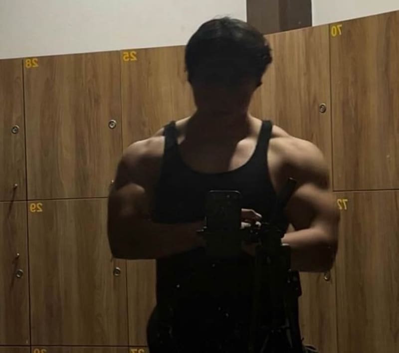 Fotografía posterior de mi proceso de entrenamiento.